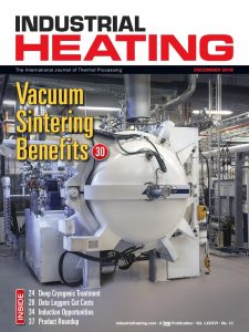 Industrial Heating Magazine - DECEMBER 2018