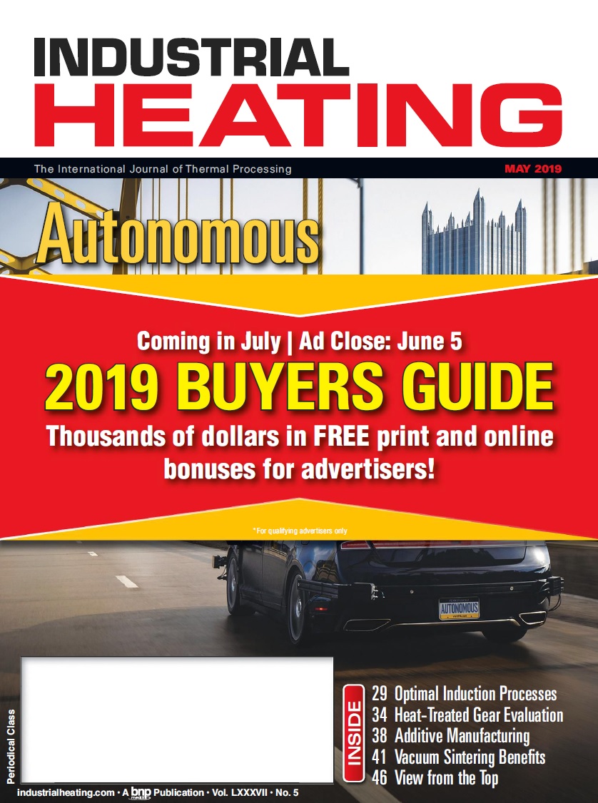 Industrial Heating Magazine - MAY 2019